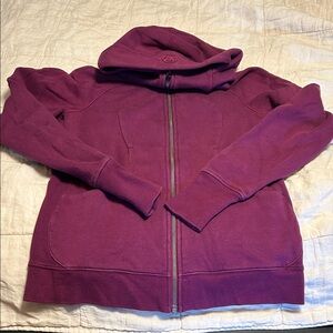 Lululemon Vintage Old School Scuba Full Zip-Up Hoodie